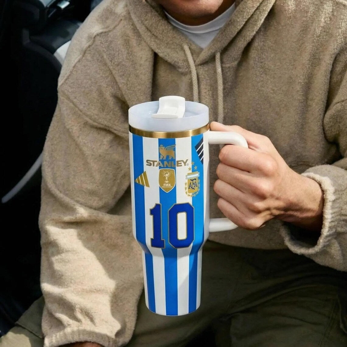 Messi 10 40oz Tumbler Gift Set