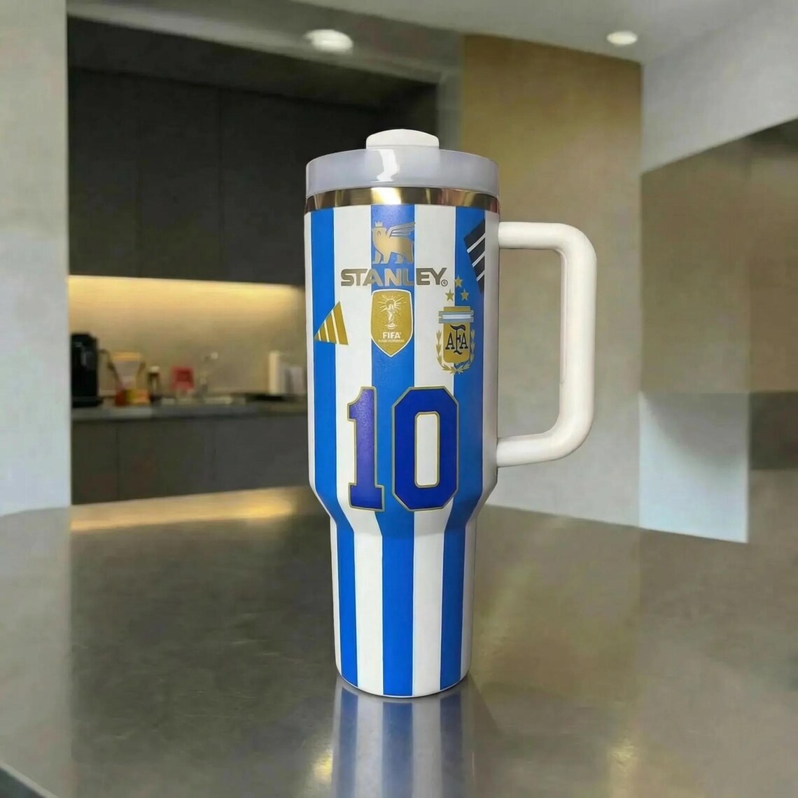 Messi 10 40oz Tumbler Gift Set